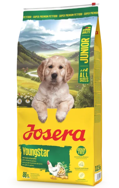 Корм Josera All Sizes Junior YoungStar сухий для цуценят 900г