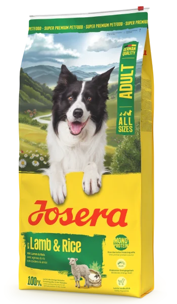 Корм Josera All Sizes Adult Lamb & Rice з ягням та рисом сухий для дорослих собак 12,5кг