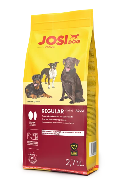 Корм Josera JosiDog Regular сухий для дорослих собак 2,7кг
