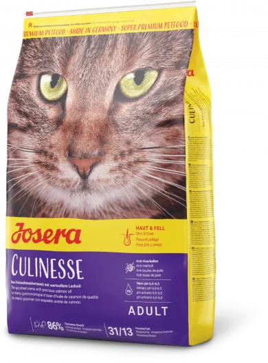 Корм Josera Culinesse з лососем сухий для дорослих вибагливих котів 10кг