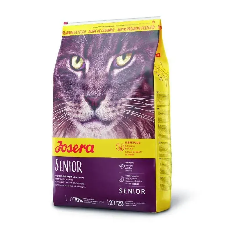 Корм Josera Senior з м’ясом птиці сухий для літніх котів 2кг