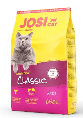 Корм Josera JosiCat Sterilised Classic сухий для стерилізованих котів 650г