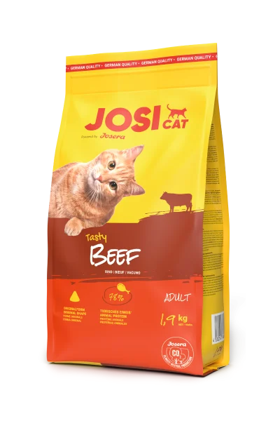 Корм Josera JosiCat Tasty Beef з яловичиною сухий для дорослих котів 1,9кг