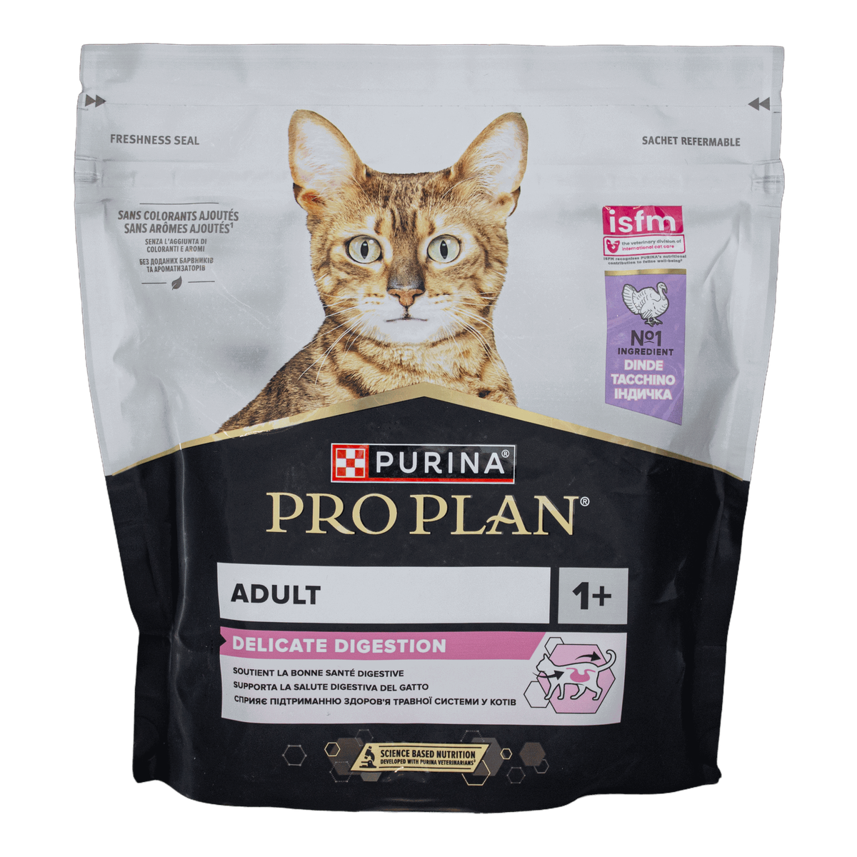 Корм ProPlan Delicate з індичкою сухий для котів з чутливим травленням 400г