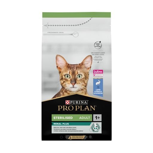 Корм ProPlan Sterilised Renal з кроликом сухий для стерилізованих котів 10кг