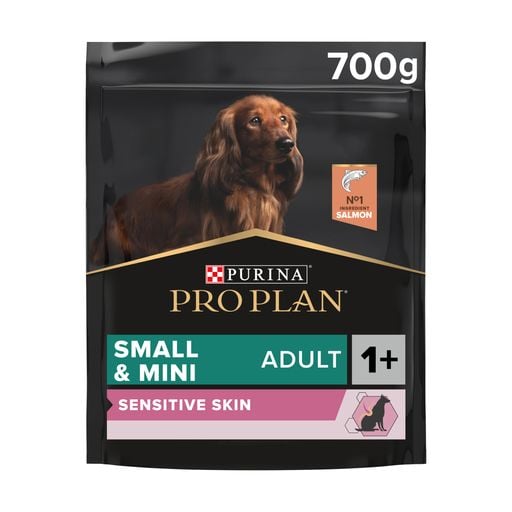 Корм ProPlan Small&Mini з лососем сухий для собак малих порід з чутливою шкірою 700г