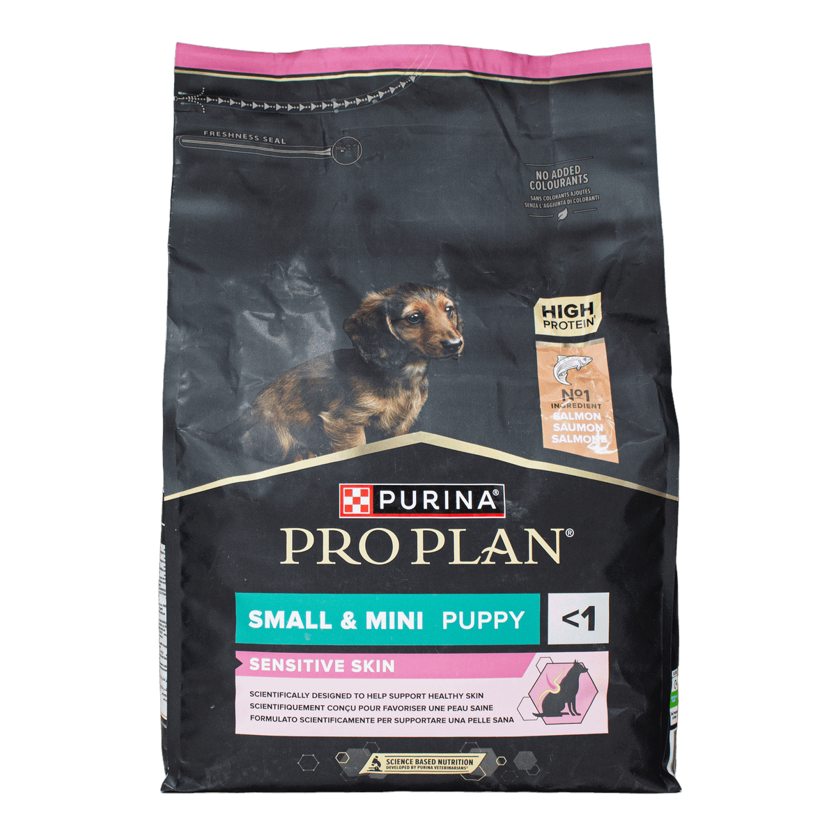 Корм ProPlan Puppy Small&Mini з лососем сухий для цуценят малих порід з чутливою шкірою 3кг