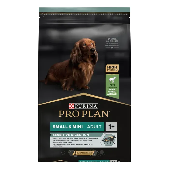 Корм ProPlan Small&Mini Sensitive Digestion з ягням сухий для собак малих порід з чутливим травленням 7кг