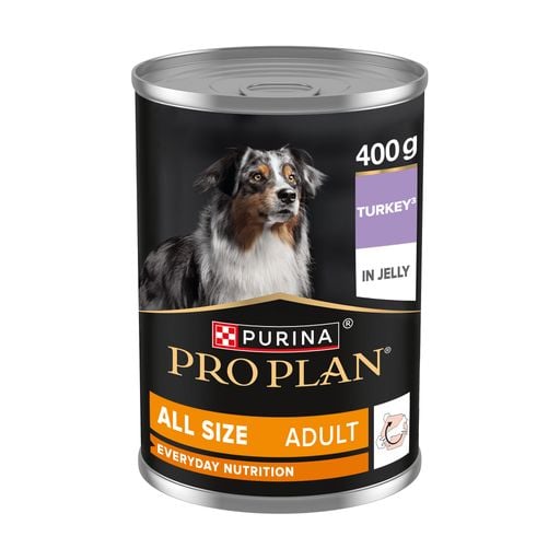 Корм ProPlan Adult з індичкою в желе для собак 400г