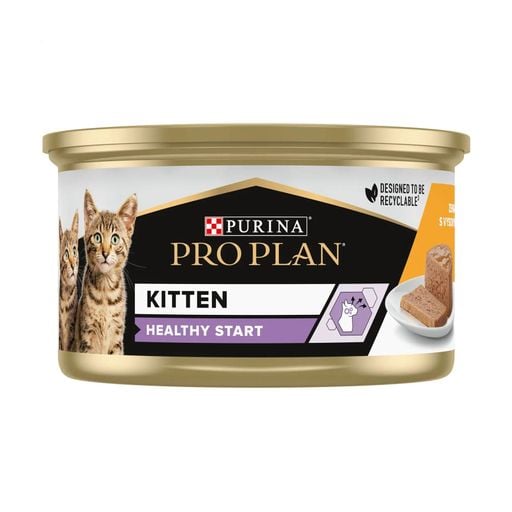 Корм ProPlan Junior з куркою для кошенят з/б 85г