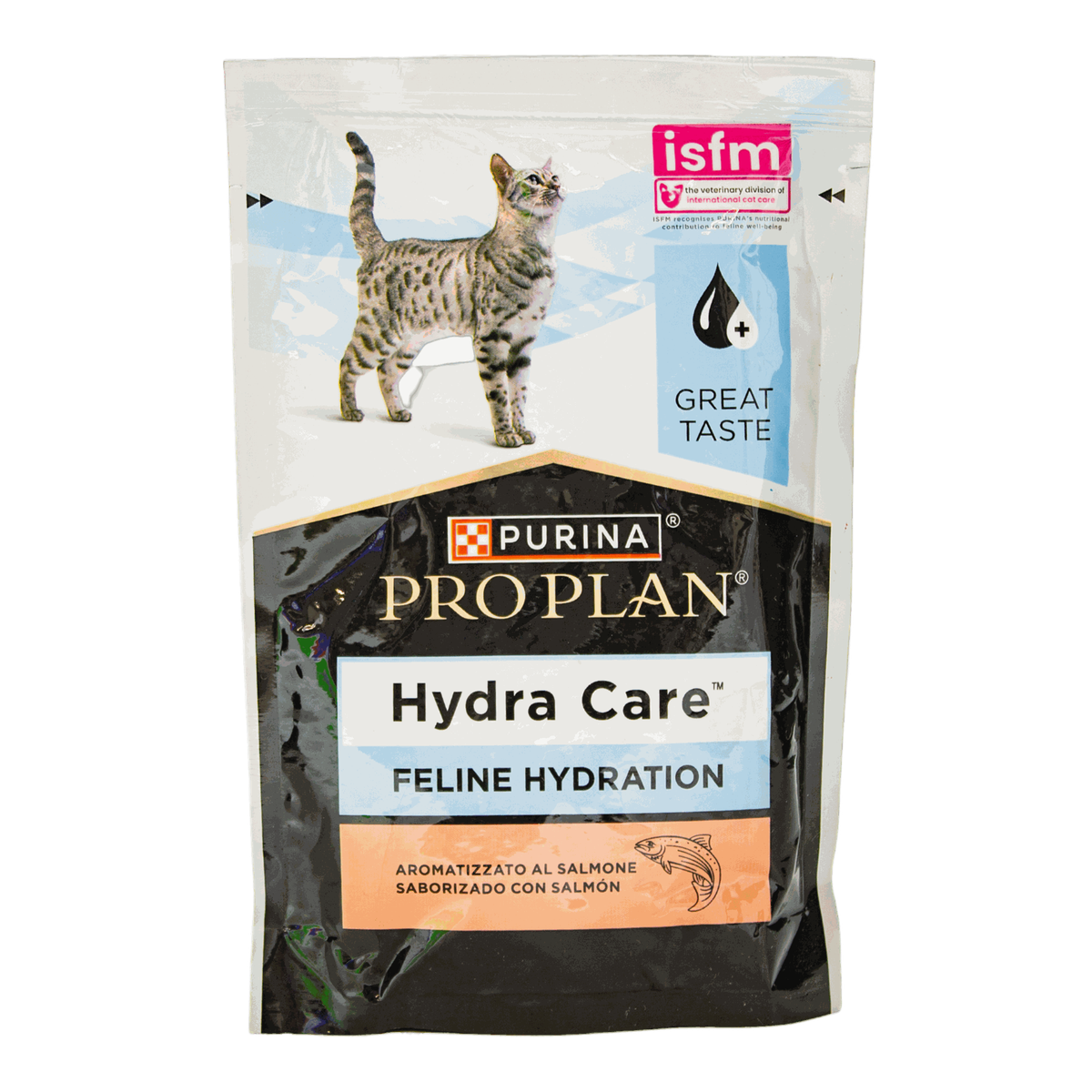 Додатковий корм ProPlan Hydra Care з лососем для збільшення споживання рідини для дорослих котів 75г