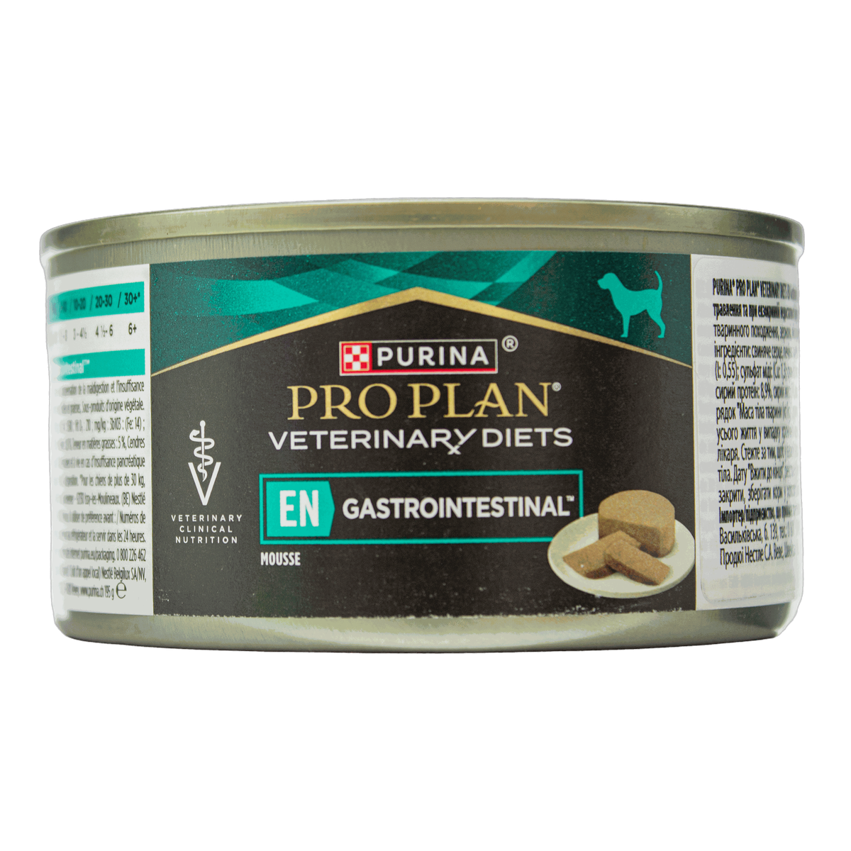 Дієтичний корм ProPlan Veterinary Diets EN Gastrointestinal Canine мус при хворобах шлунково-кишкового тракту для собак 195г