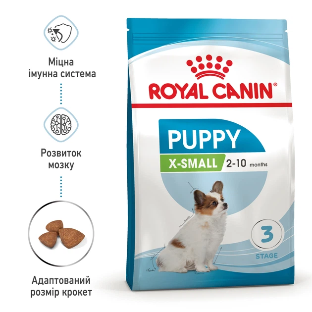 Корм Royal Canin Xsmall Puppy сухий для собак 500г