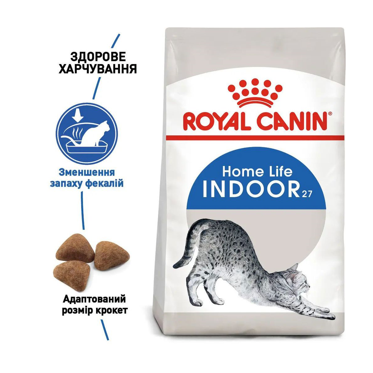 Корм Royal Canin Indoor сухий для котів 400г