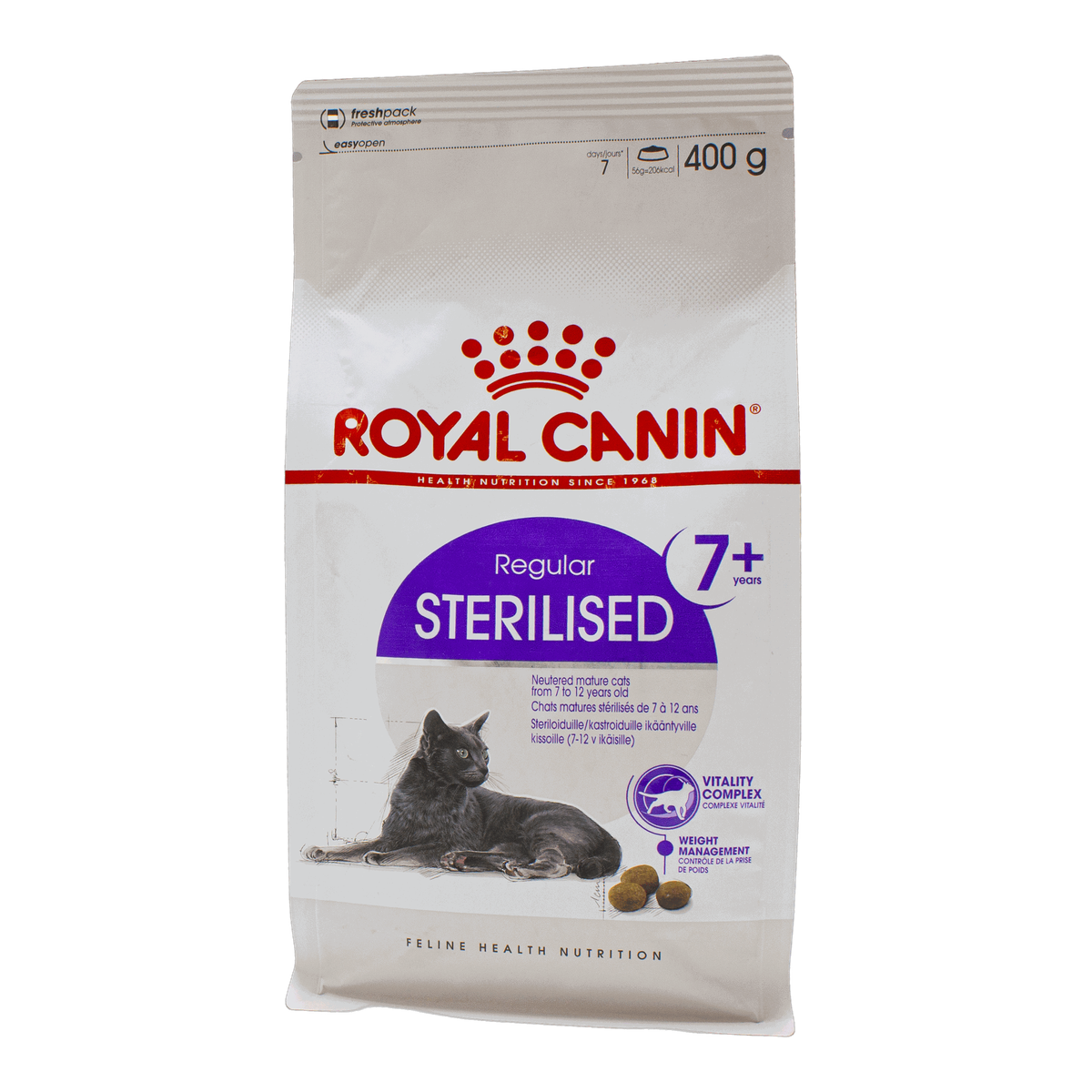 Корм Royal Canin Sterilised 7+ сухий для котів 400г
