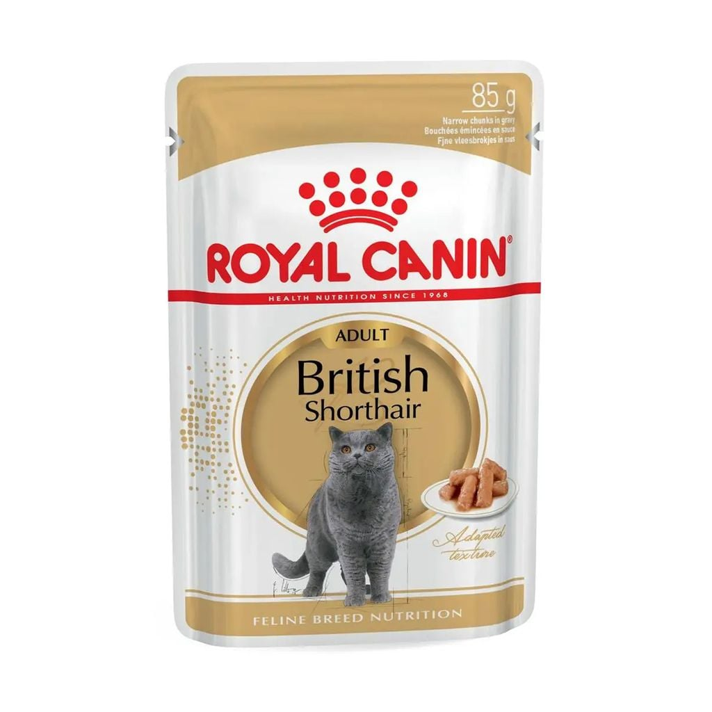 Корм Royal Canin British Shorthair Adult вологий в соусі для котів 85г