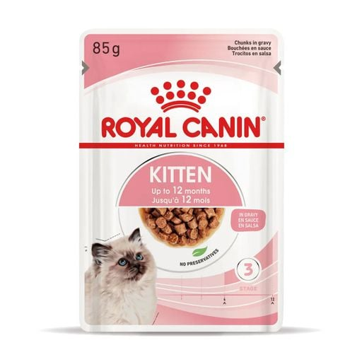 Корм Royal Canin Kitten Instinctive in Gravy вологий в соусі для кошенят 85г