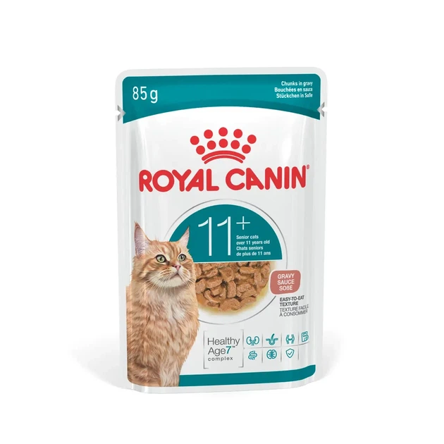 Корм Royal Canin Ageing 11+ вологий в соусі для котів 85г
