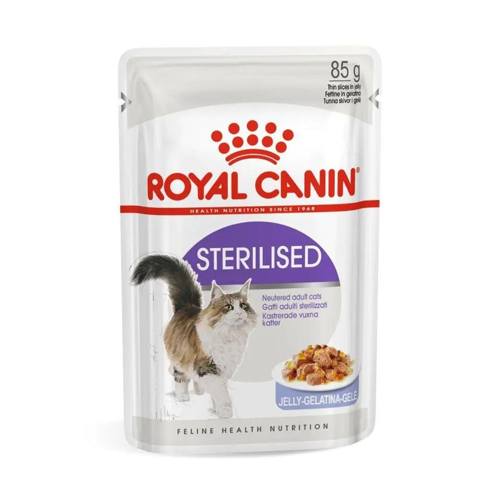 Корм Royal Canin Sterilised in Jelly вологий в желе для котів 85г