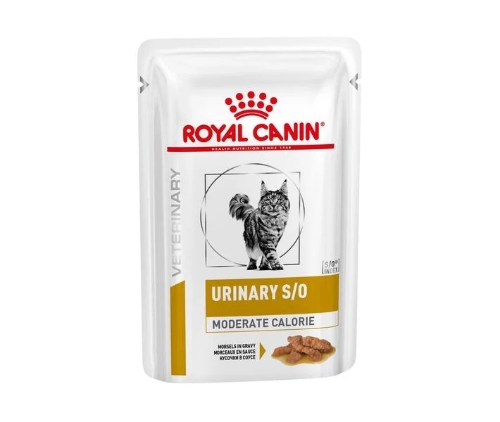Корм Royal Canin Urinary S/O Moderate Calorie Cat лікувальний вологий в соусі для котів 85г