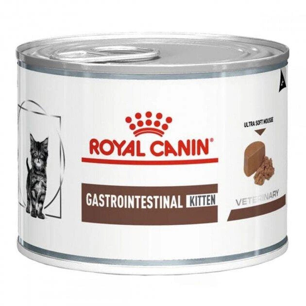 Корм Royal Canin Gastrointestinal Kitten лікувальний вологий паштет для кошенят 195г