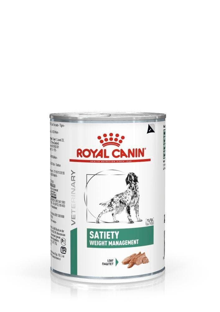 Корм Royal Canin Satiety Weight Management Dog лікувальний паштет для собак 410г